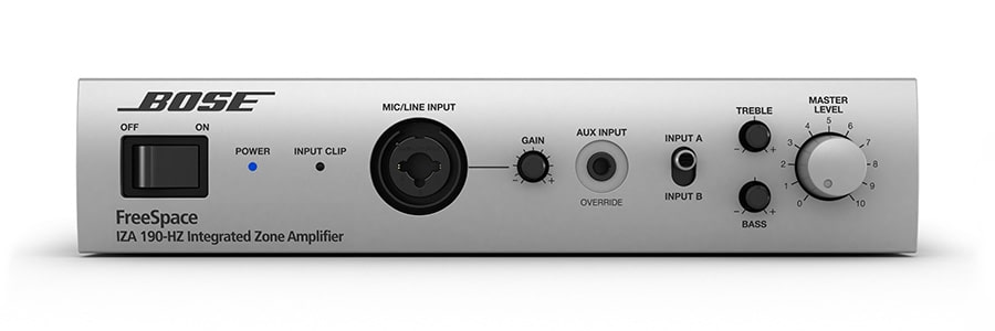 BOSE ボーズ 一体型ゾーンアンプ FreeSpace IZA 190-HZ FreeSpace IZA 190-HZ一体型ゾーンアンプ | Bose Professional